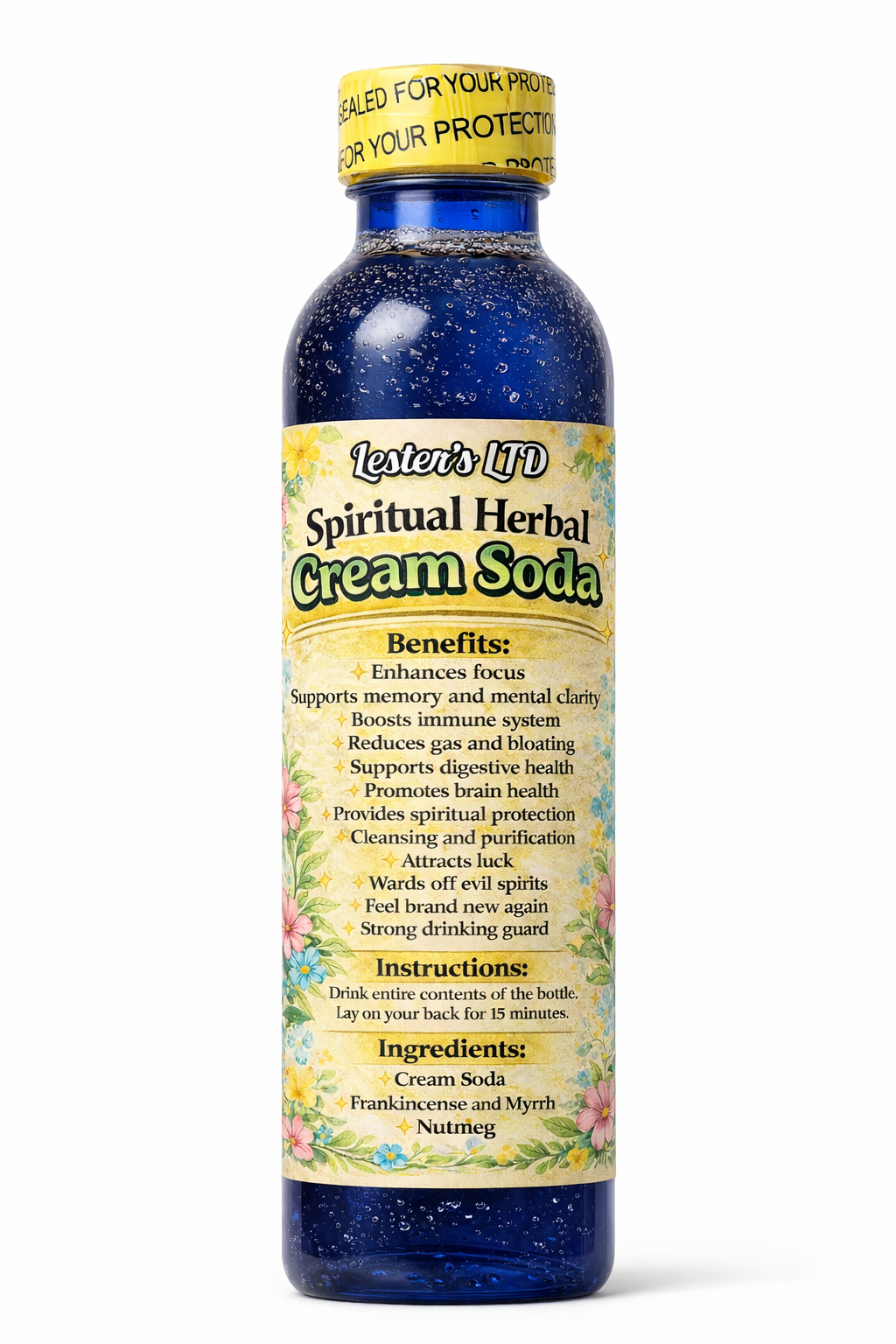 Spiritual Herbal Cream Soda