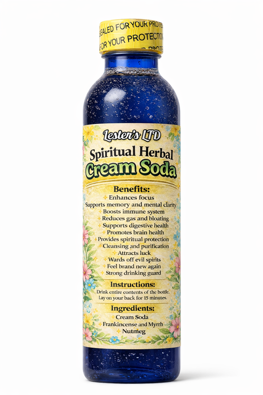 Spiritual Herbal Cream Soda